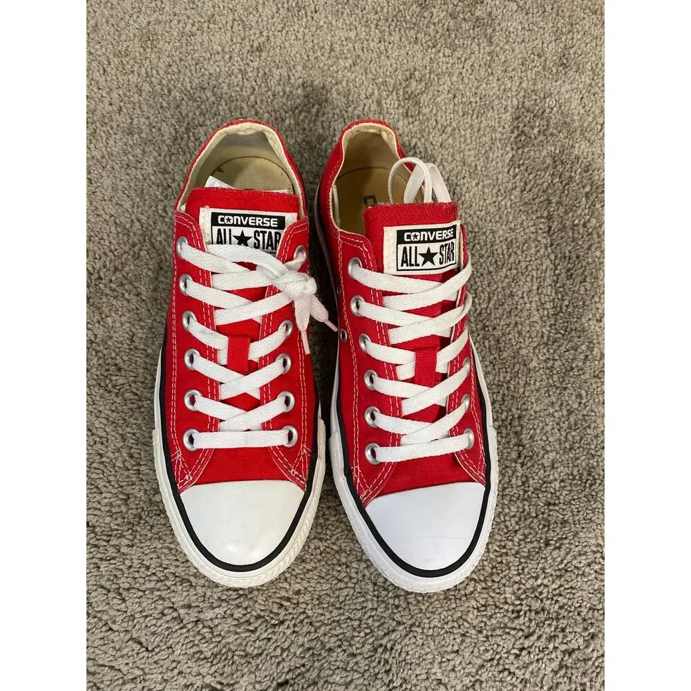 New Converse Chuck Taylor All Star Red Sneakers Men’s 5 Women’s 7